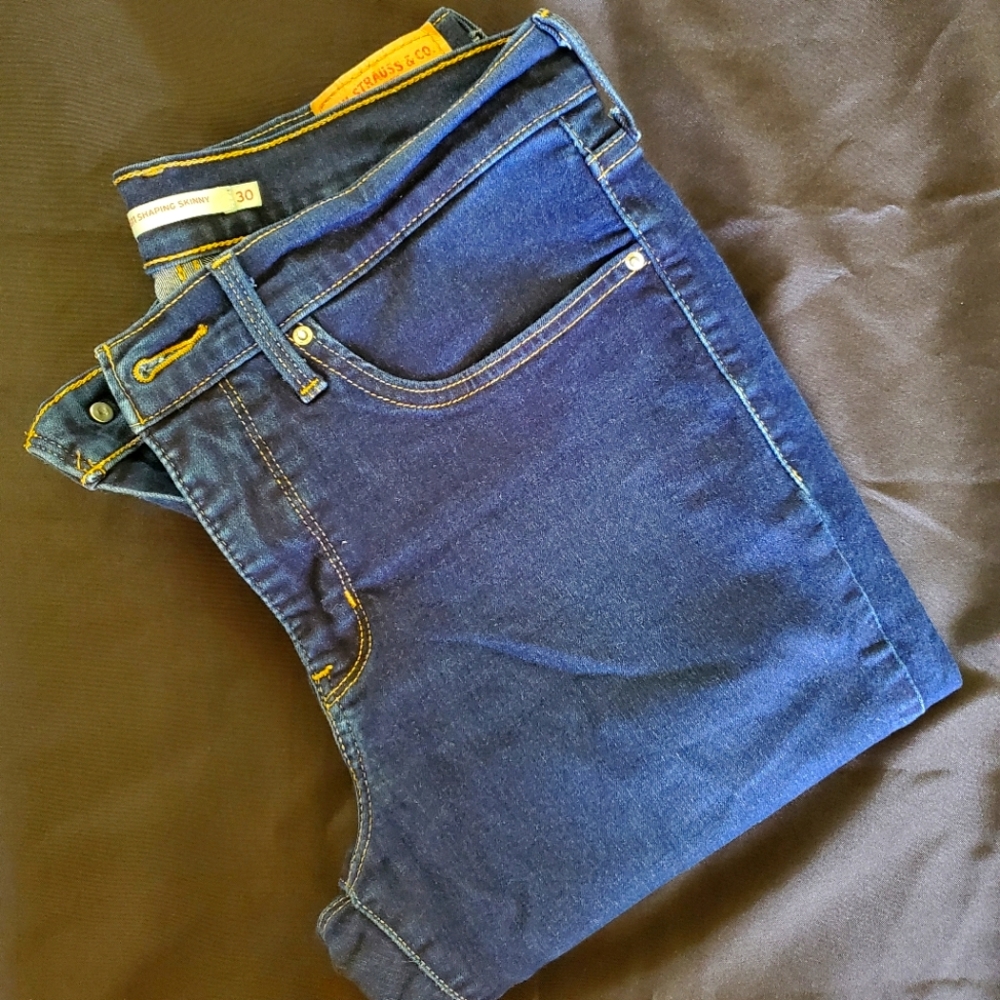Levi blue jeans
